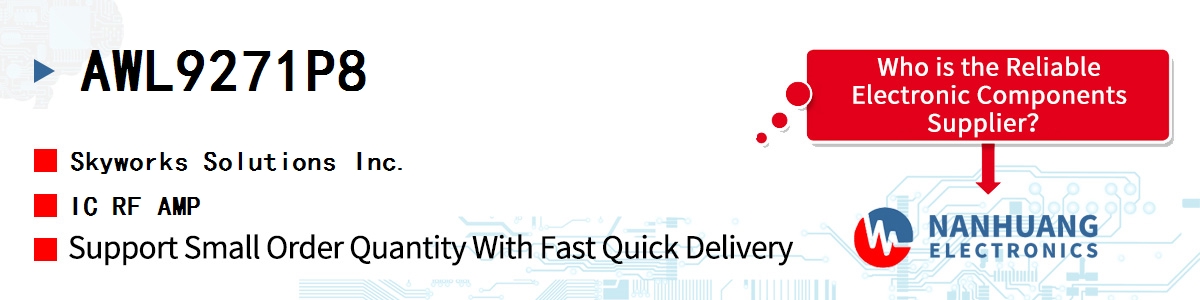 AWL9271P8 Skyworks IC RF AMP