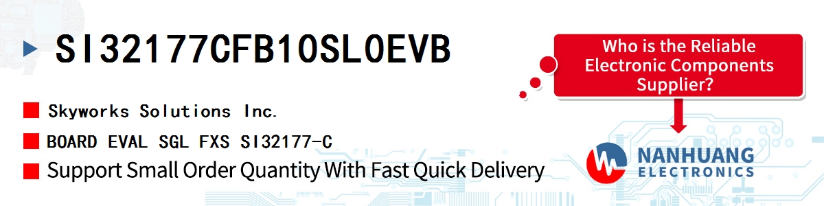 SI32177CFB10SL0EVB Skyworks BOARD EVAL SGL FXS SI32177-C