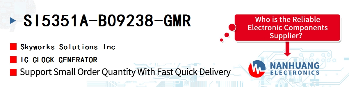 SI5351A-B09238-GMR Skyworks IC CLOCK GENERATOR