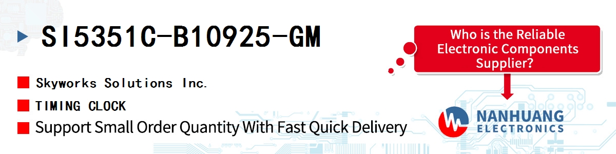 SI5351C-B10925-GM Skyworks TIMING CLOCK