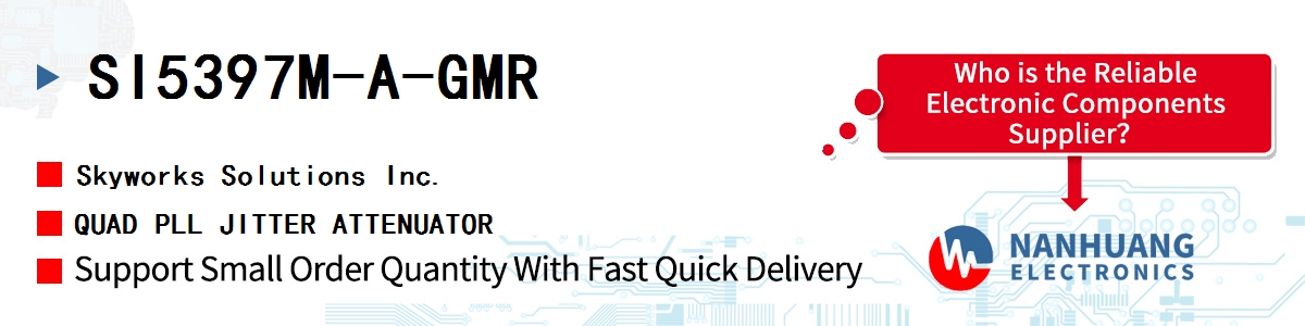 SI5397M-A-GMR Skyworks QUAD PLL JITTER ATTENUATOR