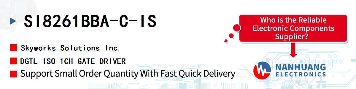 SI8261BBA-C-IS Skyworks DGTL ISO 1CH GATE DRIVER